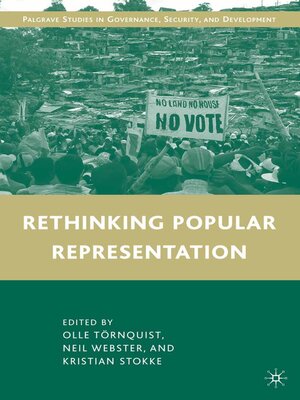 cover image of Rethinking Popular Representation